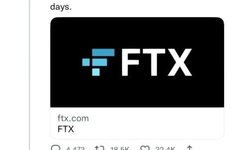 马斯克再次发推，FTX瞬间上上扬9.44%-九游体育app